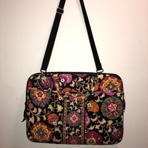 Large Vera Bradley laptop case